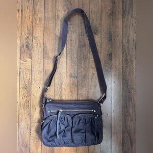 MZ Wallace Dark Brown Crossbody Bag